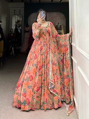 Ready to Wear Gowns - Georgette Gown Set