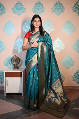 Soft Silk Saree with Pure Gold Jari – Traditional Elegance