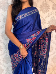 Royal Heritage Satin Silk Saree – Timeless Elegance by Vinayak Textiles