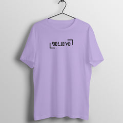 Believe - Evolve - Round Neck Half Sleeve T-shirt
