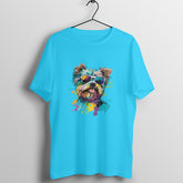 PAWSQUAD HAPPY - WildThreads - Round Neck Half Sleeve Tshirt