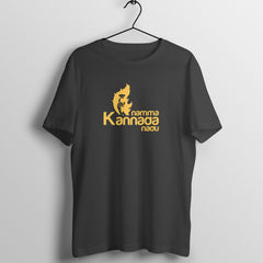 namma kannada nadu - ಕಲ್ಪ - Round Neck Half Sleeve