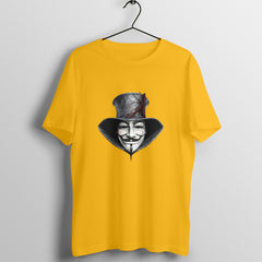 Nov5 Guy Fawkes- EVOLVE - Crew Cut Half Sleeve T-Shirt