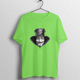 Nov5 Guy Fawkes- EVOLVE - Crew Cut Half Sleeve T-Shirt