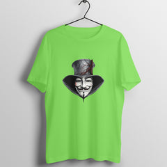Nov5 Guy Fawkes- EVOLVE - Crew Cut Half Sleeve T-Shirt