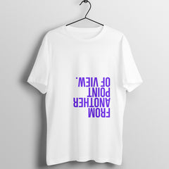 POV - BLUE - MSCHF - Crew Cut Half Sleeve T-Shirt