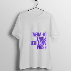 POV - BLUE - MSCHF - Crew Cut Half Sleeve T-Shirt