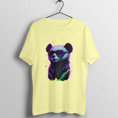 FUN PANDA - WildThreads - Crew Cut Half Sleeve T-Shirt