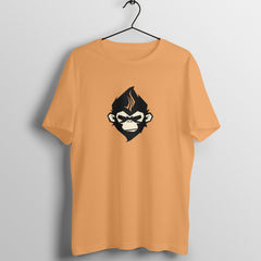 Angry High Ape - WildThreads - Round Neck Half Sleeve T-Shirt
