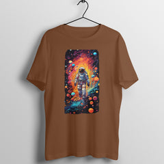 Portal Astronaut - EVOLVE - Round Neck Half Sleeve T-Shirt