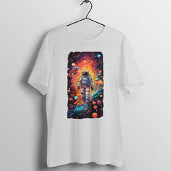 Portal Astronaut - EVOLVE - Round Neck Half Sleeve T-Shirt