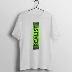REALIST - MSCHF - Round Neck Half Sleeve T-Shirt