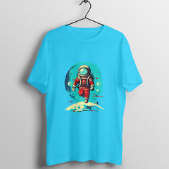 Portal Astronaut - Evolve - Round Neck Half Sleeve T-Shirt - Good Cause