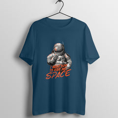 Portal Astronaut - Evolve - Round Neck Half Sleeve T-Shirt