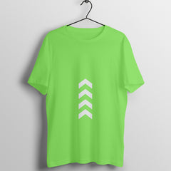 UP - MSCHF - Round Neck Half Sleeve T-Shirt