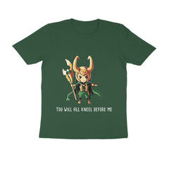 Kneel before me - MSCHF - Round Neck Half Sleeve T-Shirt