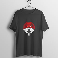 Itachi Uchiha - MSCHF - Round Neck Half Sleeve T-Shirt