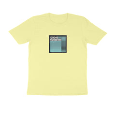 Ignore Nonsense - MSCHF - Round Neck Half Sleeve T-Shirt