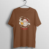 Santa holds a beet - Crew Cut T-Shirt