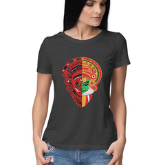 Kathakali Theyyam Fusion - T-shirt (For women)