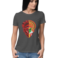 Kathakali Theyyam Fusion - T-shirt (For women)