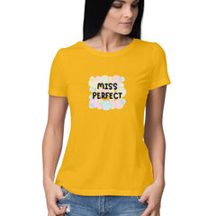 Miss Perfect - Round Neck T-Shirt for her