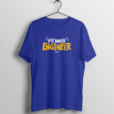 Last Minute Engineer - Round Neck T-Shirt