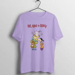 Ed, Edd n Eddy - Round Neck T-Shirt - Good Cause