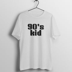 90s kid BASIC Round Neck T-Shirt