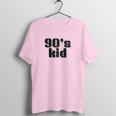 90s kid BASIC Round Neck T-Shirt