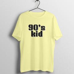90s kid BASIC Round Neck T-Shirt