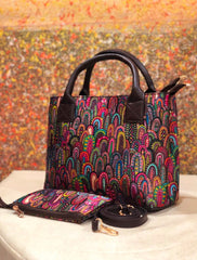 Tim Tim Hand Bag cum Sling – Bagru Print Beauty