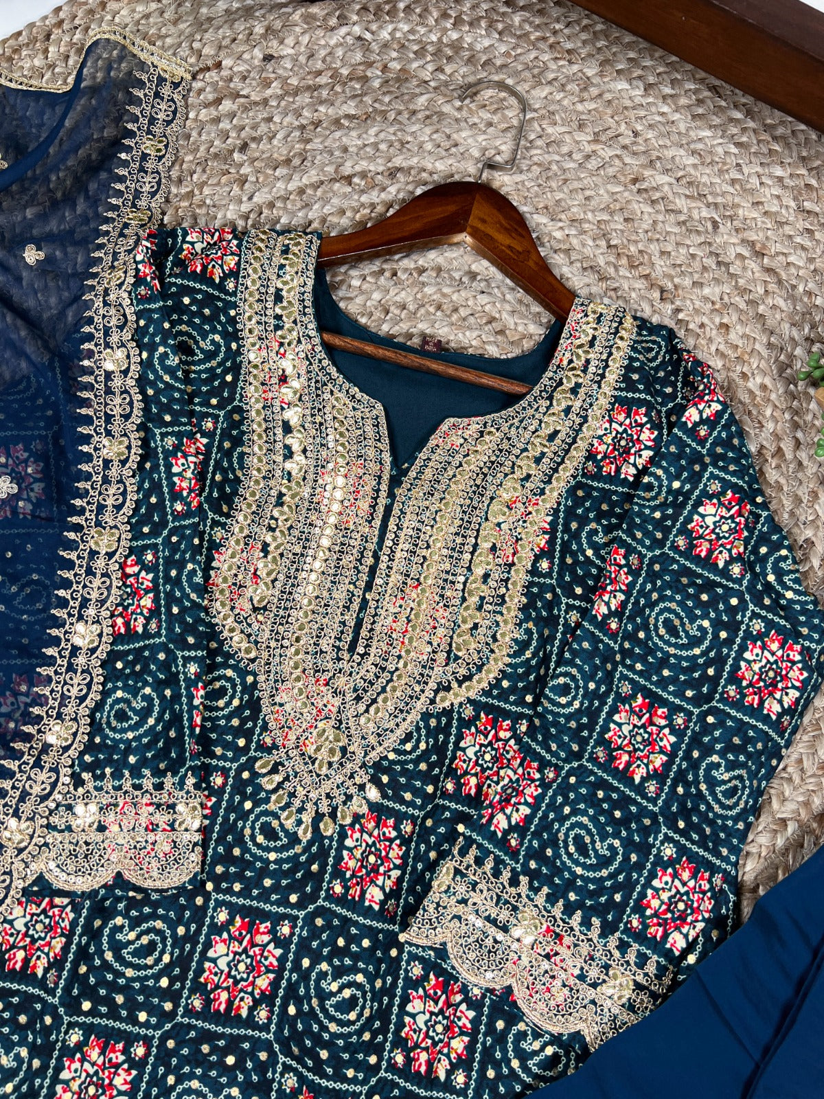 Ethnic Dress Collection – Teal &amp; Threads That Tell a Story