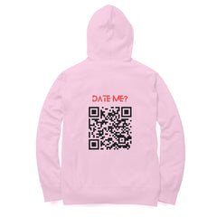 Date Me? - QR Code - Customisable Hoodie