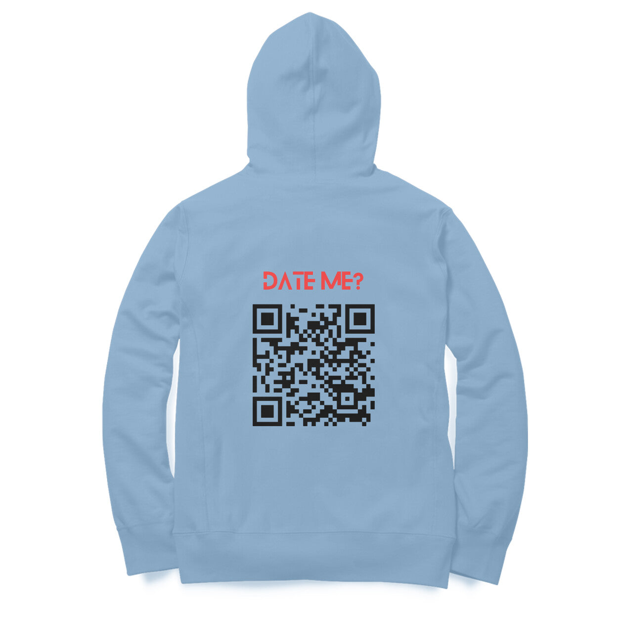 Date Me? - QR Code - Customisable Hoodie