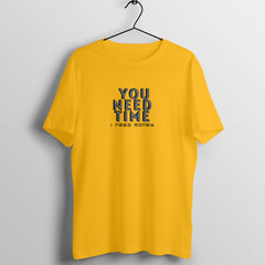 TIME vs MONEY - MSCHF - Round neck Tshirt Half Sleeve