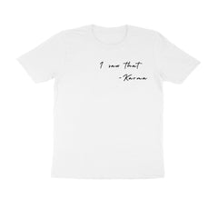 Karma - MSCHF - Round neck Tshirt Half Sleeve