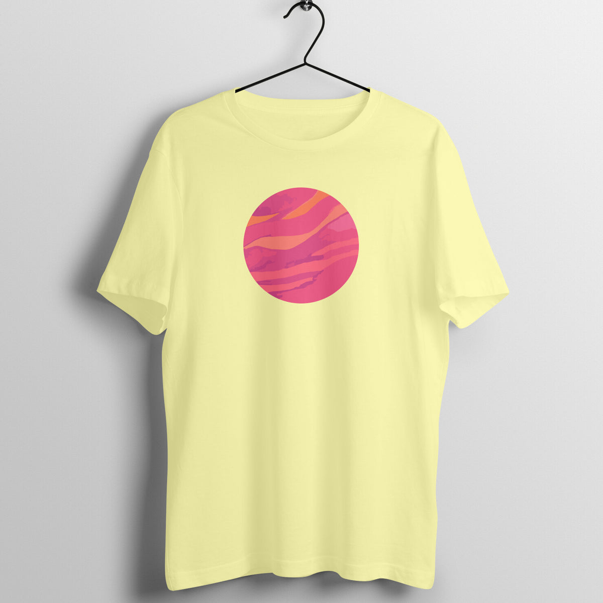 The Pink Planet - GJ 504B - Evolve - Round neck Tshirt Half Sleeve