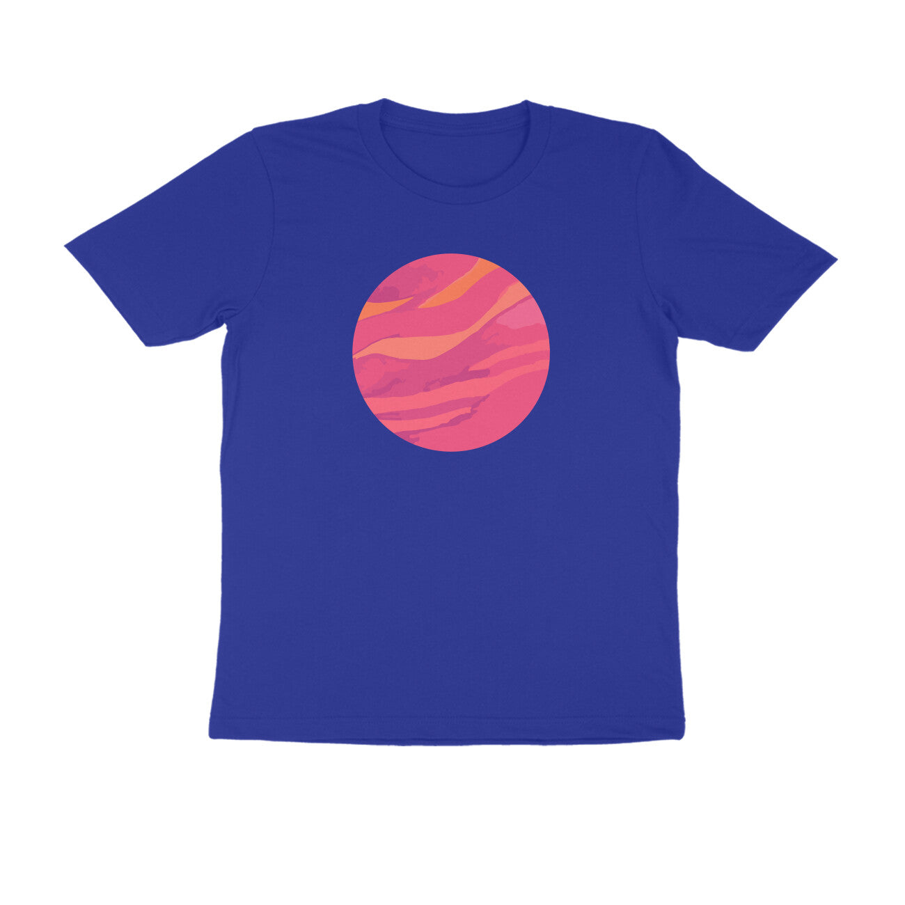 The Pink Planet - GJ 504B - Evolve - Round neck Tshirt Half Sleeve