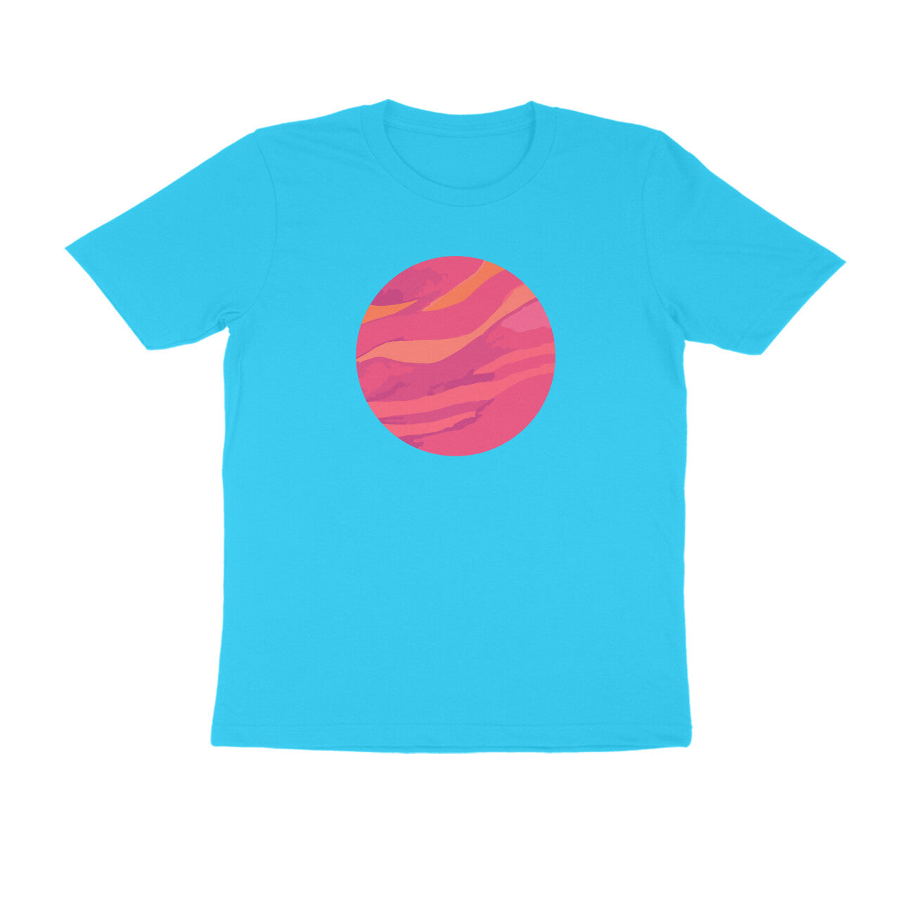 The Pink Planet - GJ 504B - Evolve - Round neck Tshirt Half Sleeve