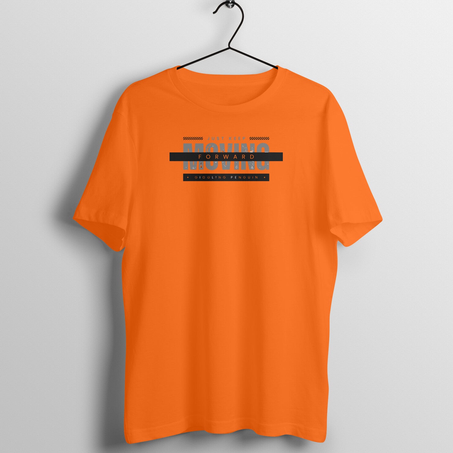 Moving Forward - EVOLVE - Round Neck - Half Sleeve T-shirt