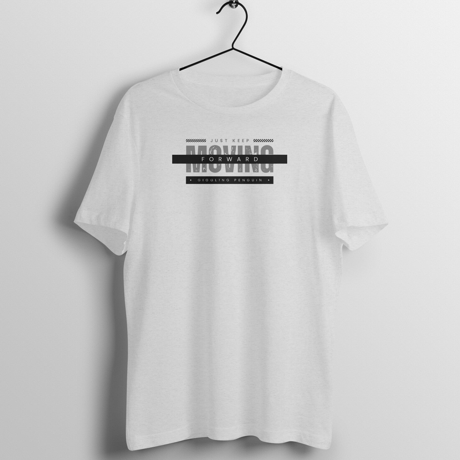 Moving Forward - EVOLVE - Round Neck - Half Sleeve T-shirt