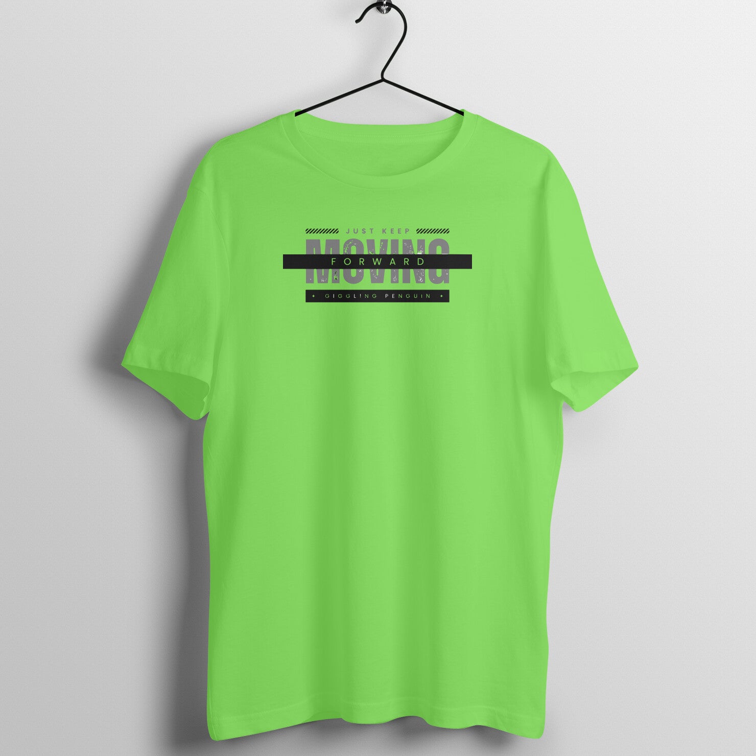 Moving Forward - EVOLVE - Round Neck - Half Sleeve T-shirt