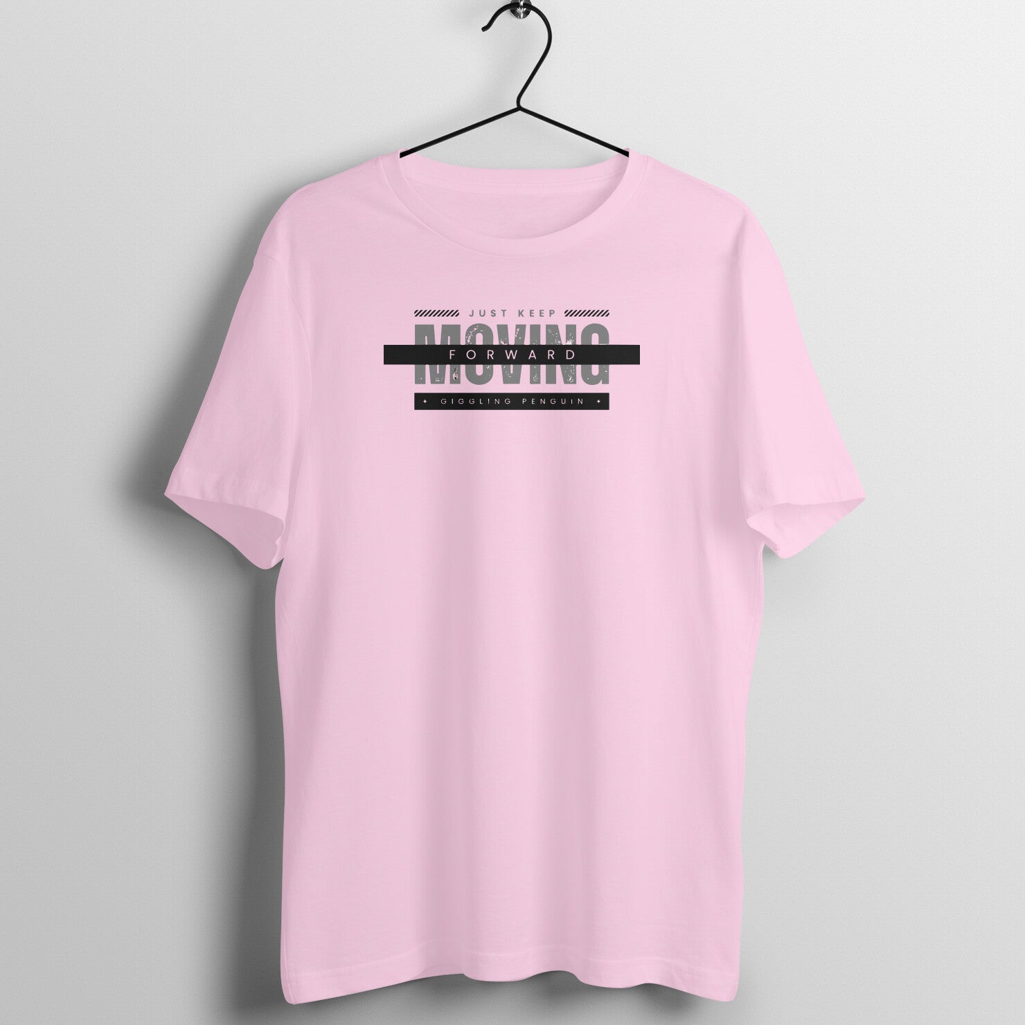 Moving Forward - EVOLVE - Round Neck - Half Sleeve T-shirt