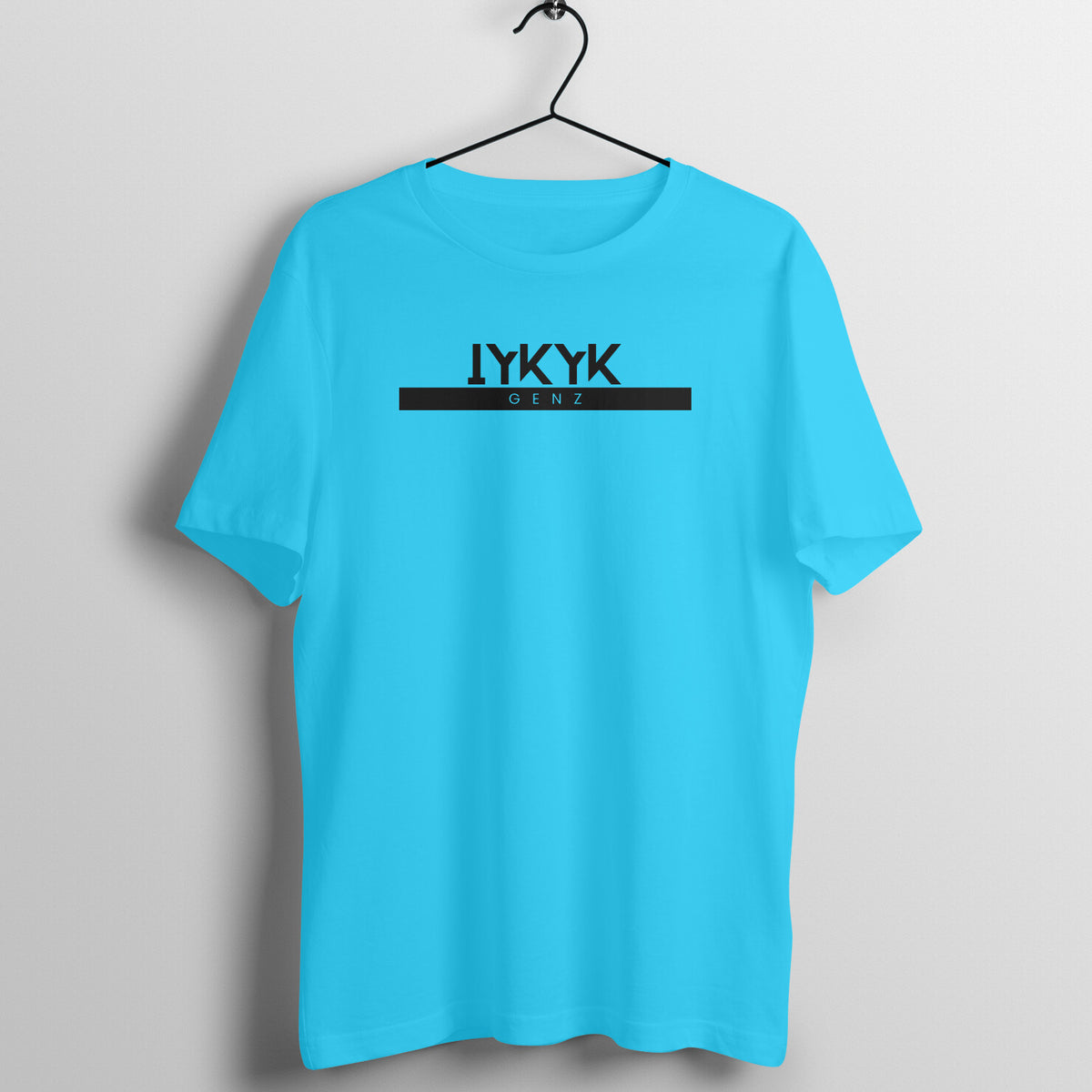 IYKYK GZ - EVOLVE - Round neck Half sleeve T-shirt
