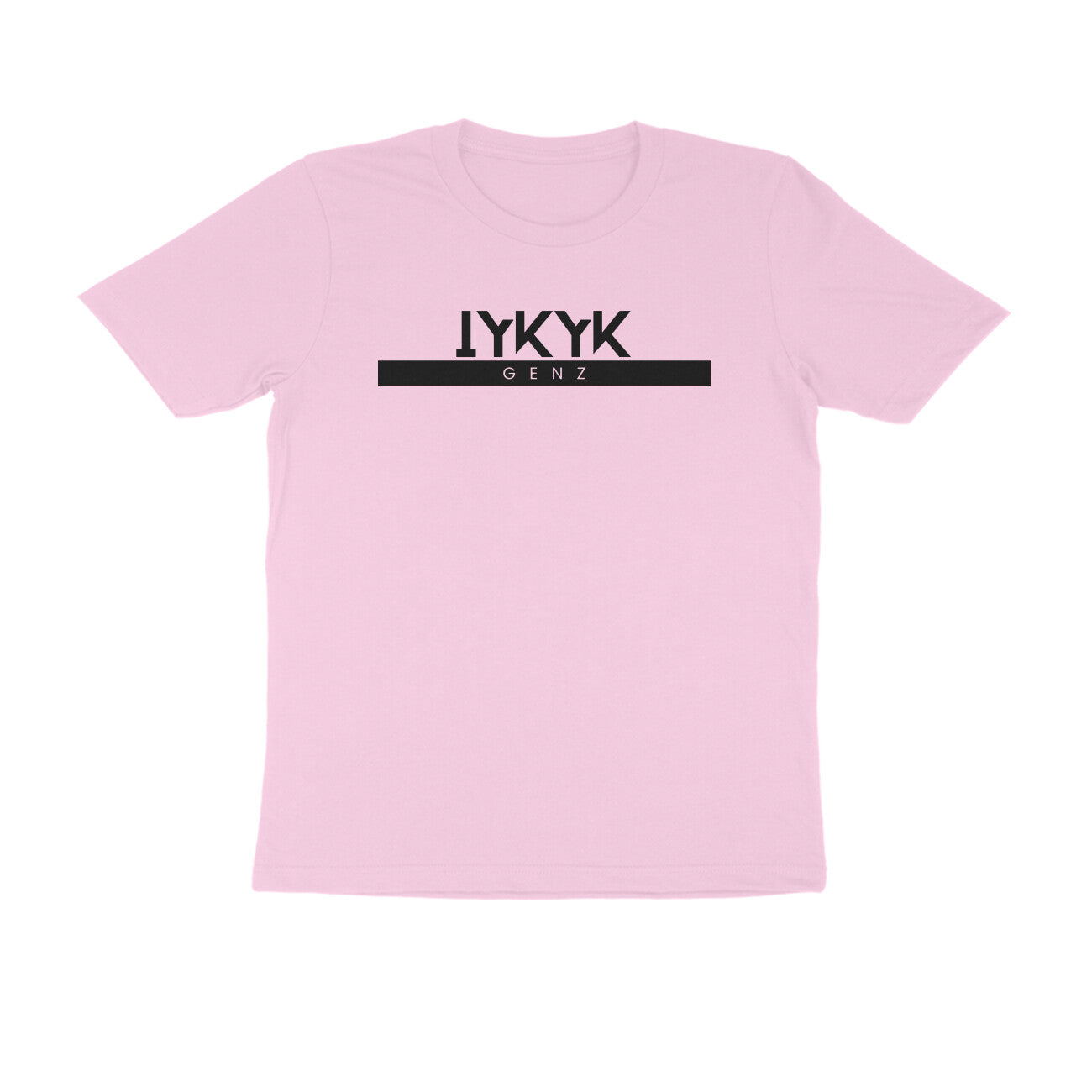 IYKYK GZ - EVOLVE - Round neck Half sleeve T-shirt