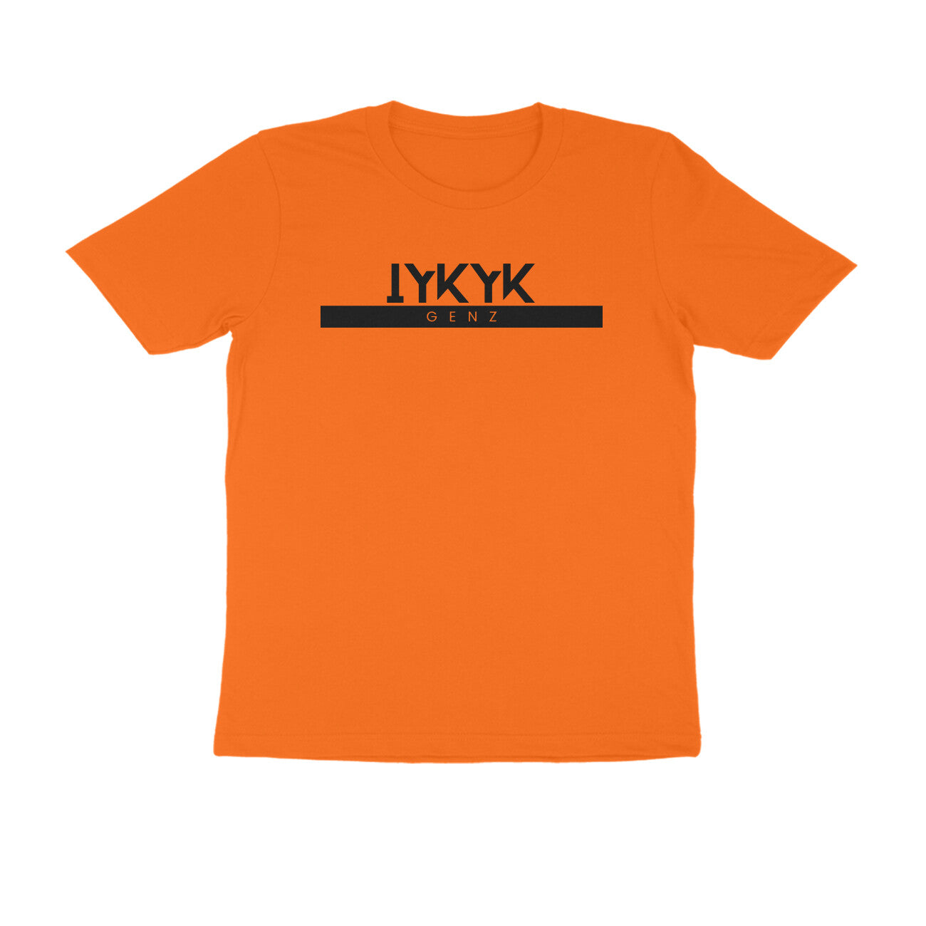 IYKYK GZ - EVOLVE - Round neck Half sleeve T-shirt