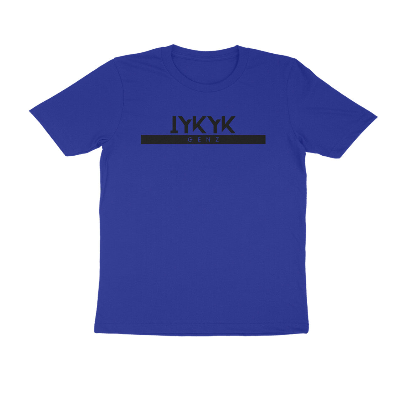 IYKYK GZ - EVOLVE - Round neck Half sleeve T-shirt