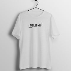 Believe - Evolve - Round Neck  Half Sleeve T-shirt