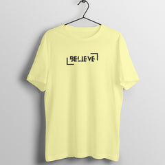 Believe - Evolve - Round Neck  Half Sleeve T-shirt